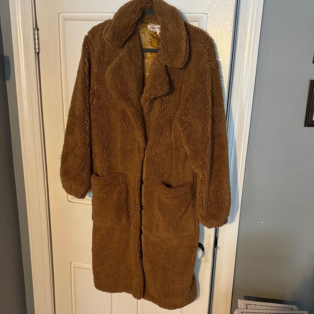 Free People Tessa Teddy Coat